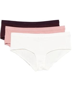 Marc O' Polo Logo-Waistband Briefs (Set Of Three) - White