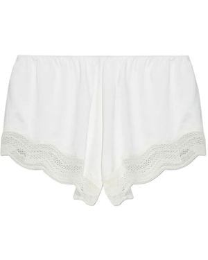 Hanro Laced Knickers - White