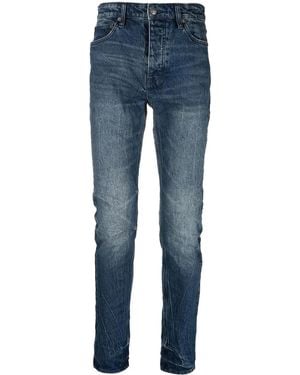 Ksubi Stonewashed Skinny Jeans - Blue