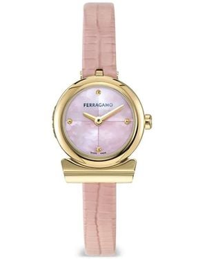 Ferragamo Gancini 22.5Mm - White