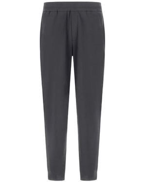 Herno Elasticated-Waist Trousers - Blue
