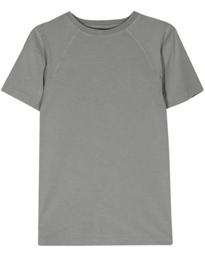 Entire studios Crew-Neck Cropped T-Shirt - Grey