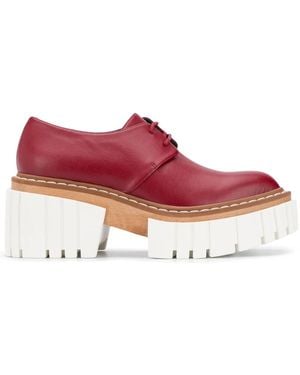 Stella McCartney Emilie Lace-Up Shoes - Red