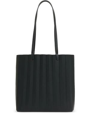 Mansur Gavriel Filo Pleated Tote Bag - Black