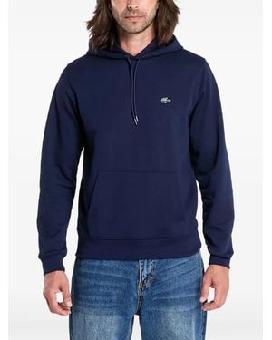 Lacoste Logo Hoodie - Blue