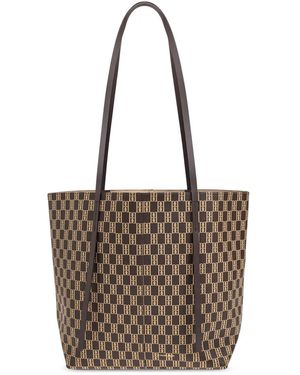 By Malene Birger Abi モノグラム ハンドバッグ - ブラウン