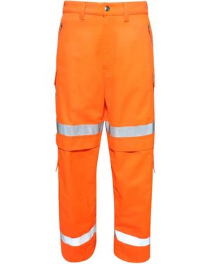 Vetements Pantalon De Jogging À Lien De Resserrage - Orange