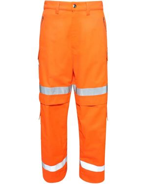 Vetements ワークパンツ - オレンジ