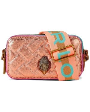 Kurt Geiger Small Kensington Crossbody Bag - Orange