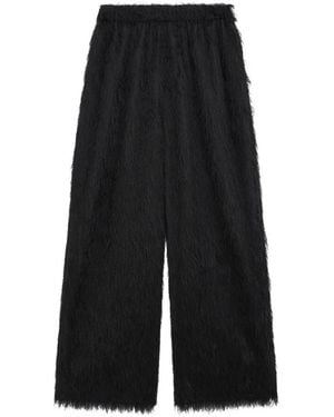 Frankie Shop Fringed Trousers - Black