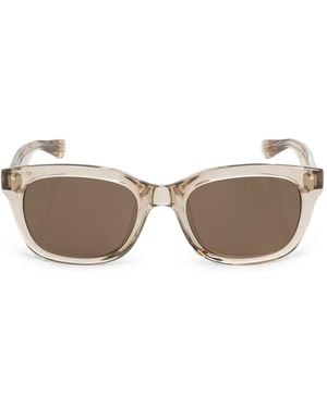 Balenciaga Square-Frame Sunglasses - Natural