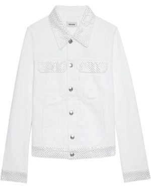 Zadig & Voltaire Kioky Jeansjacke - Weiß