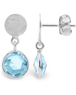 Auree Salina Drop Earrings - Blue