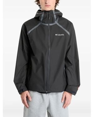 Columbia Chaqueta Reign No Shine con capucha - Negro