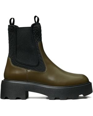 Tory Burch 65Mm T-Monogram Chelsea Boots - Black
