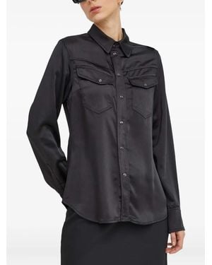 G-Star Chest-pocket Buttoned Shirt - Black