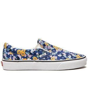 Vans Classic Slip-On "Floral" Trainers - Blue