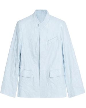 Zadig & Voltaire Veryn Leather Jacket - Blue