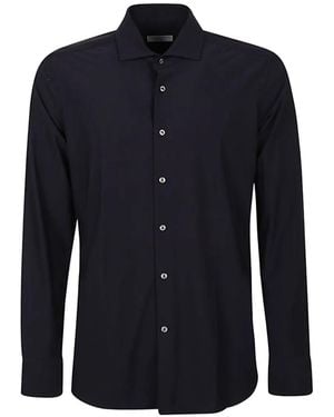 Sonrisa Long-Sleeve Buttoned Shirt - Blue