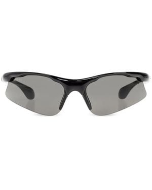 Gucci Logo-Print Sunglasses - Grey