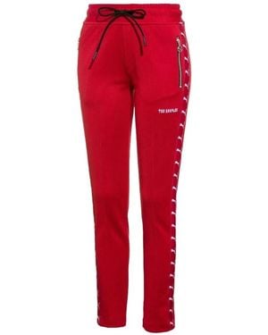 PUMA X The Kooples Logo-Print Track Pants - Red
