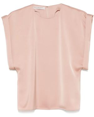 Philosophy Di Lorenzo Serafini Satijnen Blouse - Roze