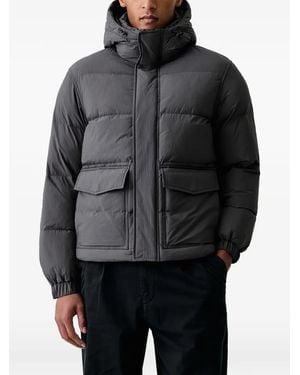 Marc O' Polo Hooded Quilted Jacket - Black