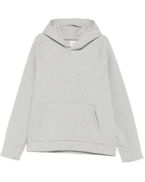 Calvin Klein Sudadera Con Capucha De Manga Raglán - Blanco
