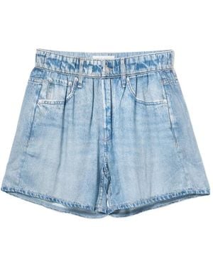 Rag & Bone Shorts Met Vervaagd Effect - Blauw