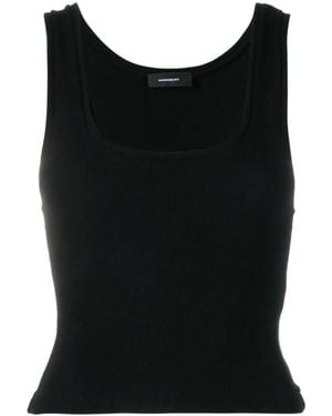 Wardrobe NYC Sleeveless Vest Top - Black