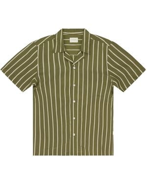 Aimé Leon Dore Striped Shirt - Green