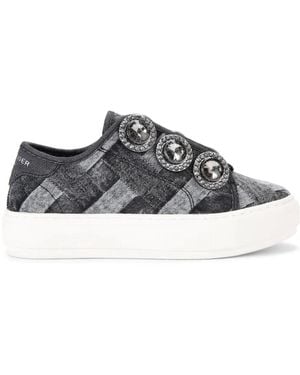 Kurt Geiger Laney Octavia Low-Top Trainers - Grey