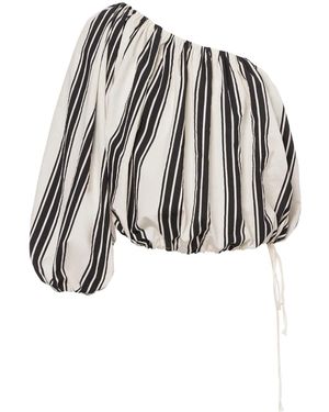 Philosophy Di Lorenzo Serafini One-Shoulder Top - Black