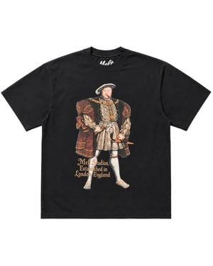 Melt T-Shirt En Coton À Imprimé Graphique - Black