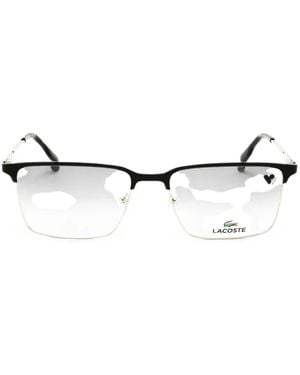 Lacoste Rectangle-Frame Glasses - White