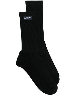 Jacquemus Les Chaussettes A L'Enver Socks - Black