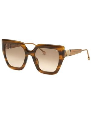 Philipp Plein Logo-Detail Sunglasses - Metallic