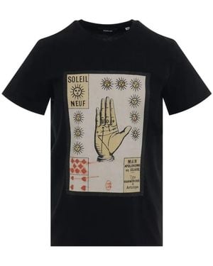 Egonlab Sun Nine Graphic-Print T-Shirt - Black