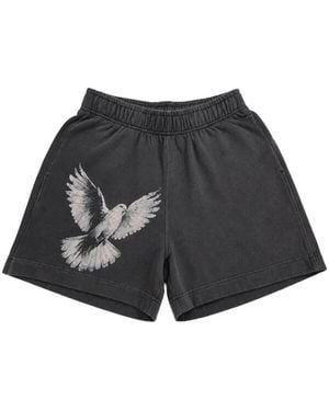 Melt Shorts Mit Grafischem Print - Schwarz