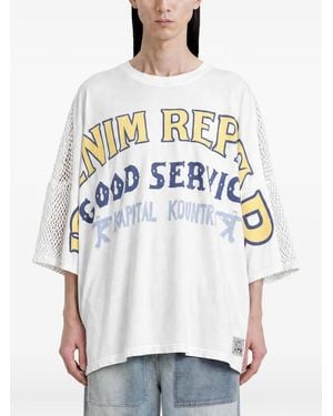 Kapital Katabira Graphic-Print T-Shirt - White