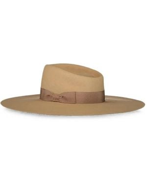Van Palma Paul Wide-Brim Hat - Natural