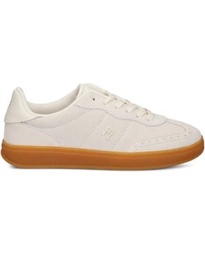 Tommy Hilfiger Heritage スエードスニーカー - ホワイト