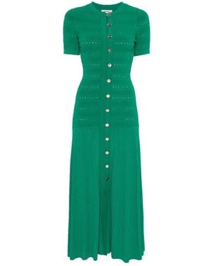 Sandro ニットドレス - グリーン