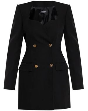 Versace Double-breasted blazer dress - Schwarz