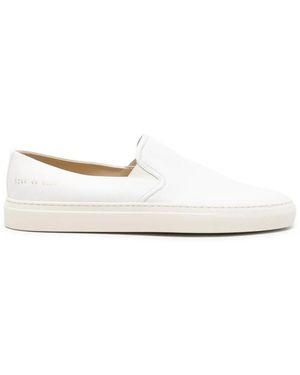 Common Projects Round-Toe Slip-On Sneakers - White
