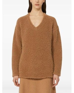 Max Mara Pantera Sweater - Brown