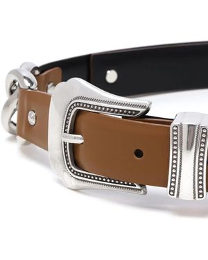 s*o様 TOGA VIRILIS Double buckle belt cle Toga Virilis Double Buckle Belt in Black for Men | Lyst