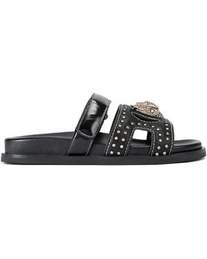 Kurt Geiger Kurt Geiger Sandals Other Leather Patent Eagle - Black