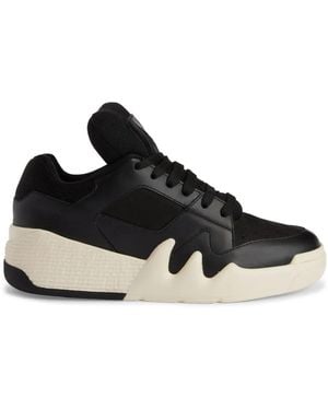 Giuseppe Zanotti Talon Mid-Top Trainers - Black