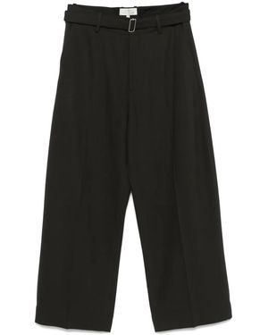 Studio Nicholson Belted Trousers - Black